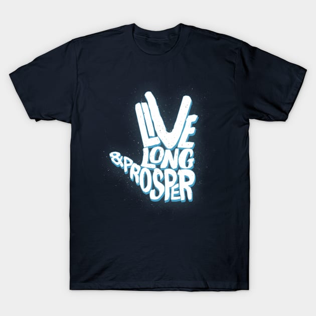 live long & prosper T-Shirt by halfabubble